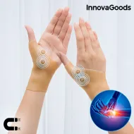 Kompresní bandáže na zápěstí s magnetickými body InnovaGoods (2 kusy)