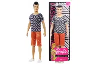 Barbie Ken Fashionistas s košilkou Boho Hipster 115, Mattel FXL62