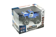 Auto policejní 14 cm, RC - Modré 111271