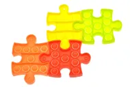 Fidget Popit antistresová hračka Puzzle 4ks