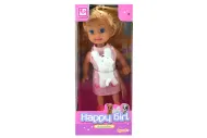 Mini panenka s pejskem Happy Girl (11cm) - Mix barev, 1ks