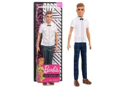 Barbie Fashionistas Ken Košile s motýlkem 117, Mattel FXL64