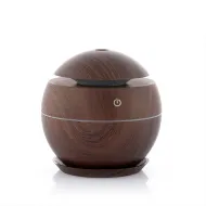 Zvlhčovač vzduchu Mini Aroma Diffuser Dark Walnut InnovaGoods