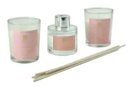 Aroma set 2ks vonná svíčka 45g, 1ks difuzer 30ml - Černá růže