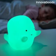 Barevná LED lampa ve tvaru ducha Glowy InnovaGoods