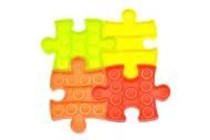 Fidget Popit antistresová hračka Puzzle 4ks