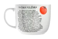 Široký hrnek na polévku 730ml - Rajská polévka