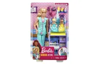 Mattel Barbie Povolání herní set Dětská doktorka se 2 novorozenci, Mattel GKH23