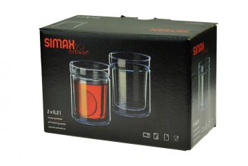 Termo sklenička Simax exclusive 200ml - Set 2ks