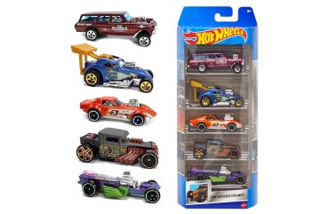 Hot Wheels Sada autíček 5-Pack HW Exposed Engines HFV90