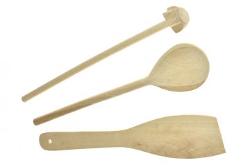 Dřevěné vařečky - Set 3ks (30cm)