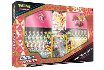 Pokémon TCG: SWSH12.5 Crown Zenith - Shiny Zamazenta Premium Figure Collection