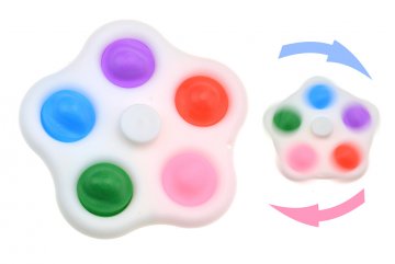 Fidget Popit antistresová hračka Spinner