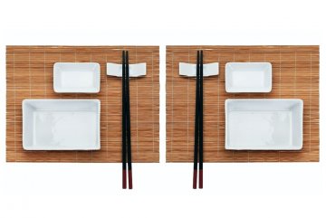 Sushi set keramika / bambus sada 10 ks 8719987412875