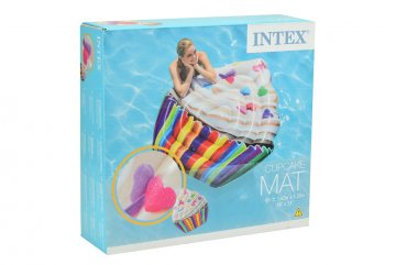 Nafukovací lehátko INTEX 58770 - Cupcake (142x135cm)