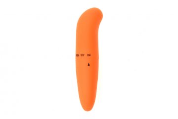 G-spot vibrátor bodu G oranžový