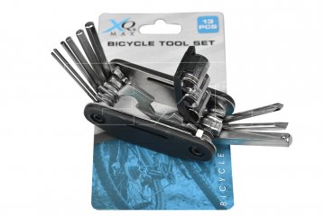 Sada třinácti univerzálních klíčů pro cyklisty  -XQ MAX (9x4.5x2.5cm)