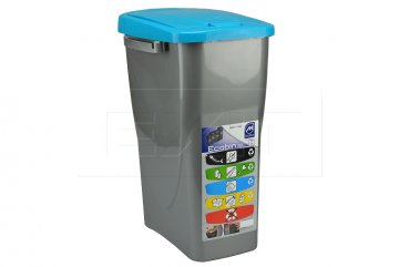 Odpadkový koš na tříděný odpad ECOBIN (15l) - Modrý