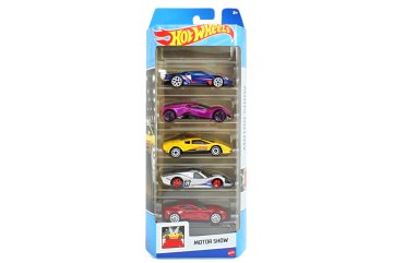 Hot Wheels Sada autíček 5-Pack HW Motor Show HLY63