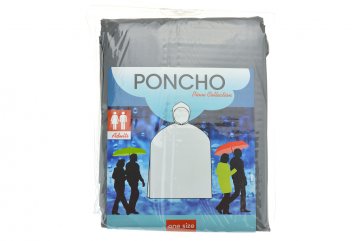 Poncho do deště - Šedé