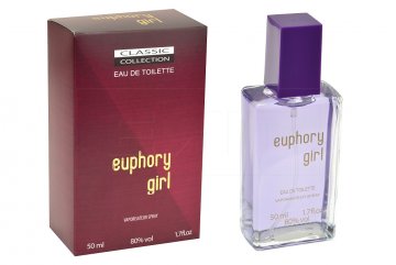 Toaletní voda Euphory Girl - 50ml, karton 18ks