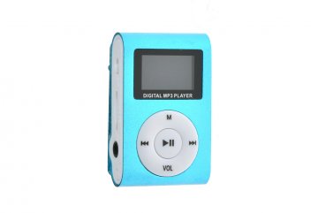 Mp3 přehrávač Digital MP3 Player - Modrý