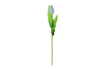 Umělý tulipán 39 cm modrý