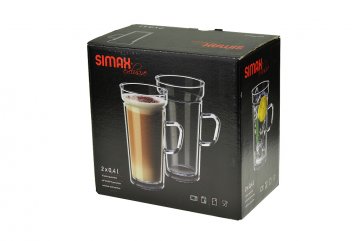 Termo sklenička Simax exclusive 400ml - Set 2ks