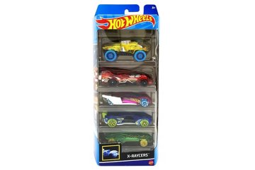 Hot Wheels Sada autíček 5-Pack X-Raycers HLY64