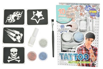 Tetování se třpytkami - Tattoo FUN, pro kluky a…