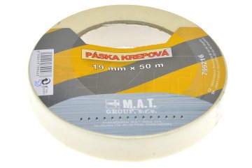 Krepová páska M.A.T. 19mm / 50m