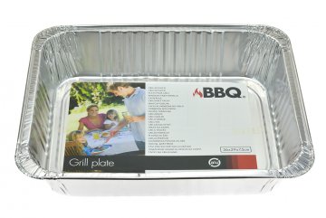 Grilovací hliníkový tácek BBQ (36x29x7.5cm)