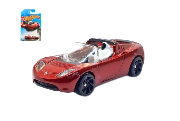 Hot Wheels angličák Tesla Roadster With Starman FYD29