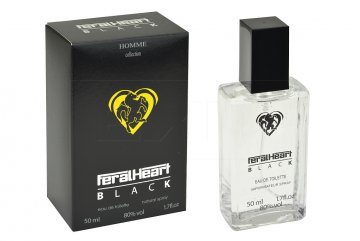 Toaletní voda Feral Heart Black - 50ml, karton 18ks