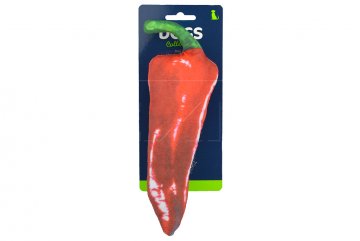 Plyšová hračka pro psy s pískátkem DOGS (22cm) - Paprika