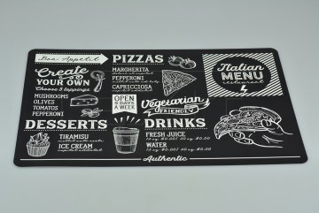 Vinylové prostírání (43.5x28.5cm) - ITALIAN MENU RESTAURANT