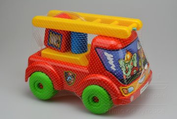 Hasičské auto MARIOINEX - Stříká vodu (32cm)