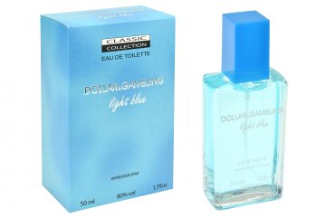 Toaletní voda Dollar & Gambling Light Blue - 50ml, karton 18ks