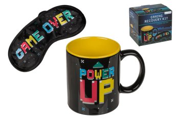 Hrnek pro hráče Power Up / Game Over 300ml