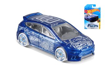 Hot Wheels angličák Ford Focus RS FJW72