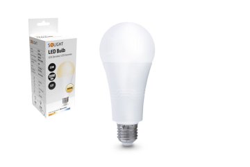 Žárovka LED bulb, klasický tvar, 22W, E27, 3000K, 270°, 2090lm