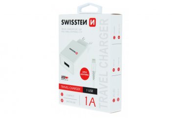 Nabíječka travel charger 1 A lightning 1,2 m