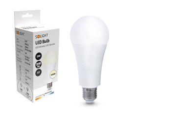 Žárovka LED žárovka, klasický tvar, 22W, E27, 4000K, 270°, 2090lm