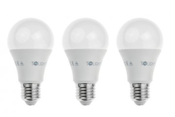 ECOLUX LED žárovka 3-pack, klasický tvar, 12W, E27, 3000K, 270°, 980lm, 3ks v balení