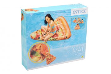 Nafukovací lehátko INTEX 58752 - Trojuhelník pizzy (175x145cm)