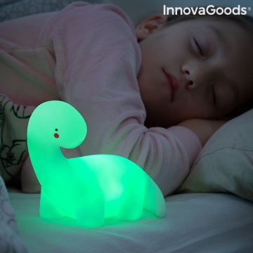 Dinosauří barevná LED lampa Lightosaurus InnovaGoods