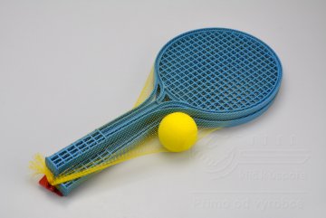 Set na plážový tenis - Modrý (53cm)